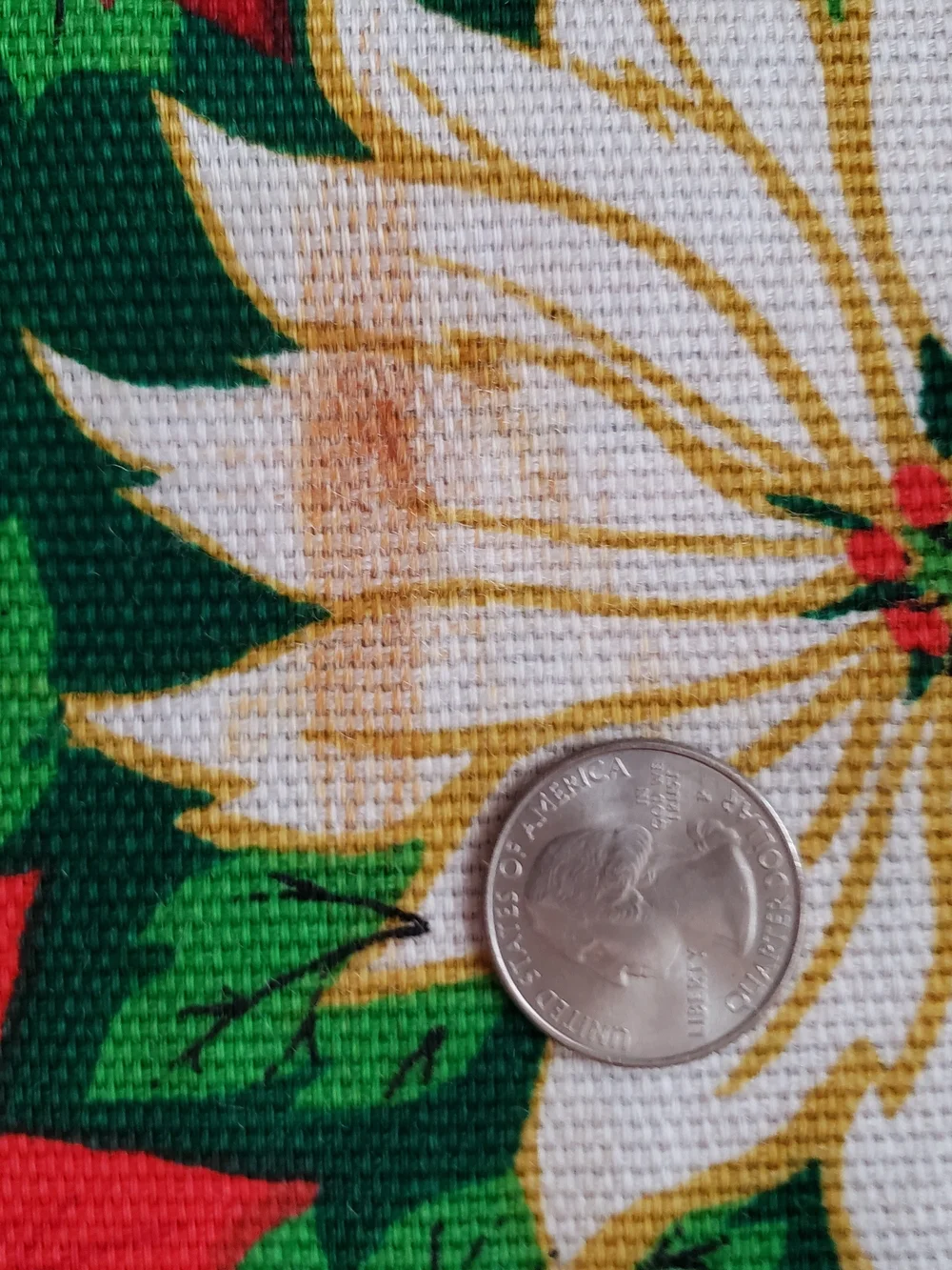 Vintage Holiday Tablecloth